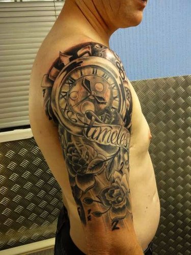 Clock-Half-Sleeve-Tattoo-Designs-For-Men.jpg
